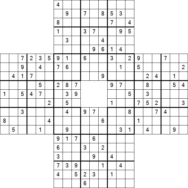 Sohei Sudoku - Difficile