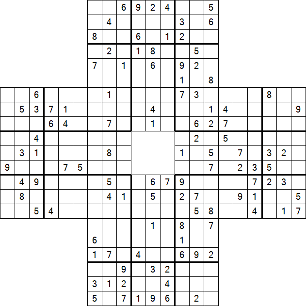 Sohei Sudoku - Difficile