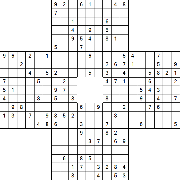 Sohei Sudoku - Difficile