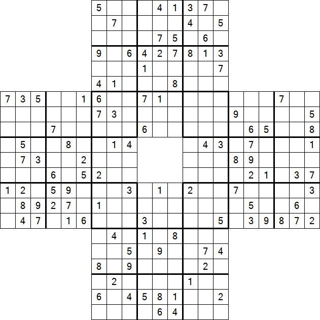 Sohei Sudoku - Schwierig