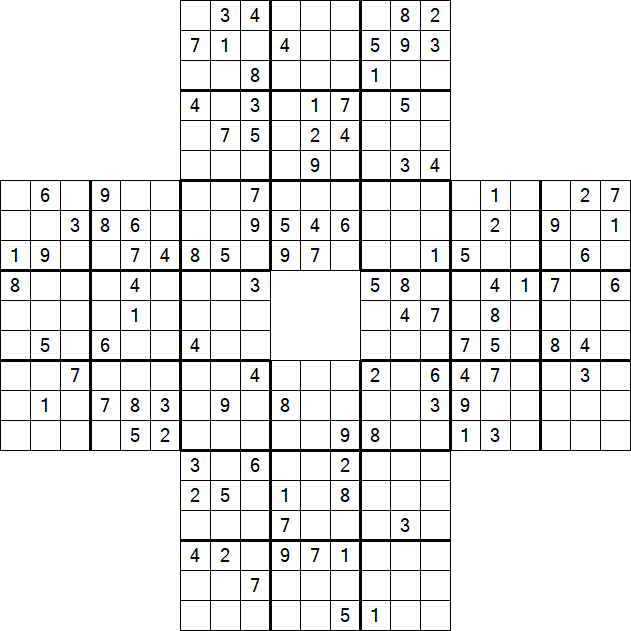 Sohei Sudoku - Hard