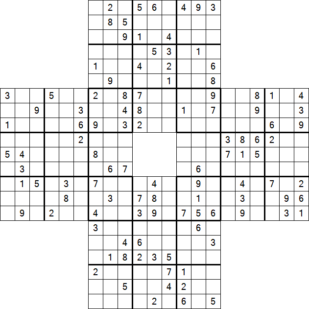 Sohei Sudoku - Hard