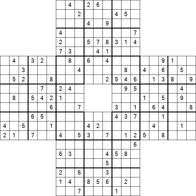 Sohei Sudoku - Schwierig