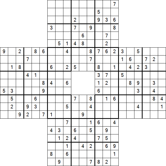 Sohei Sudoku - Schwierig