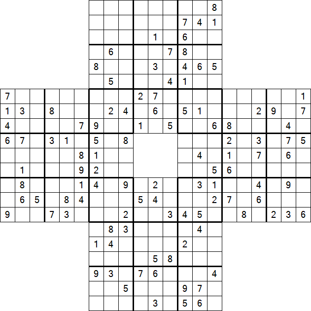 Sohei Sudoku - Schwierig