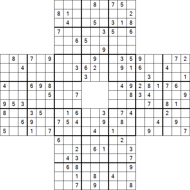 Sohei Sudoku - Schwierig