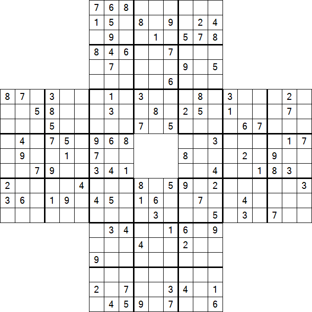 Sohei Sudoku - Difficile