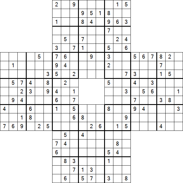 Sohei Sudoku - Difficile