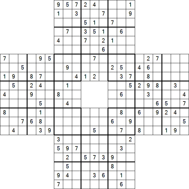 Sohei Sudoku - Difficile