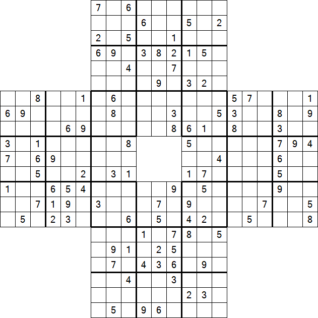 Sohei Sudoku - Difficile