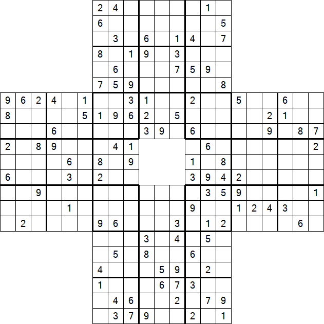 Sohei Sudoku - Difficile