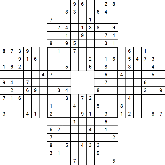 Sohei Sudoku - Difficile