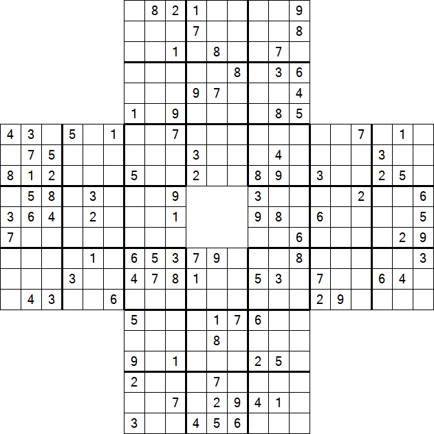 Sohei Sudoku - Difficile