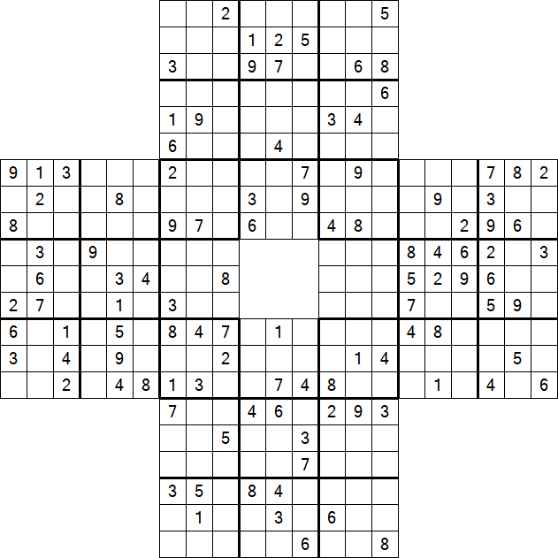 Sohei Sudoku - Difficile