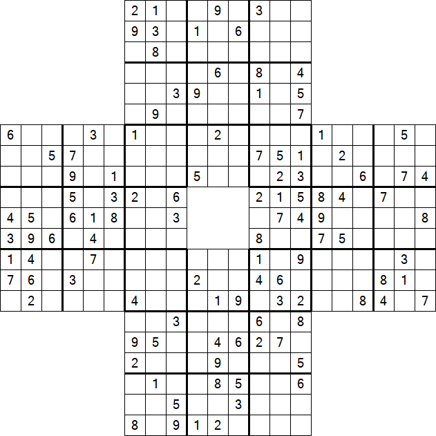 Sohei Sudoku - Difficile