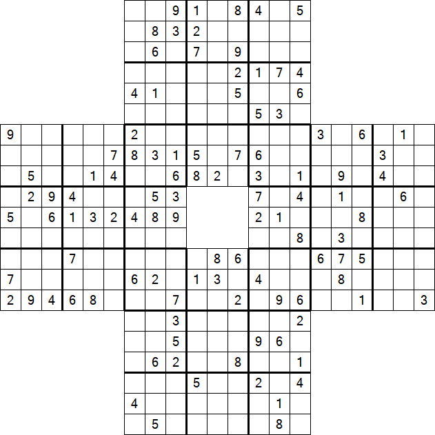 Sohei Sudoku - Difficile