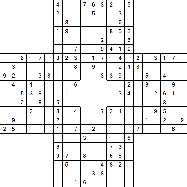 Sohei Sudoku - Difficile