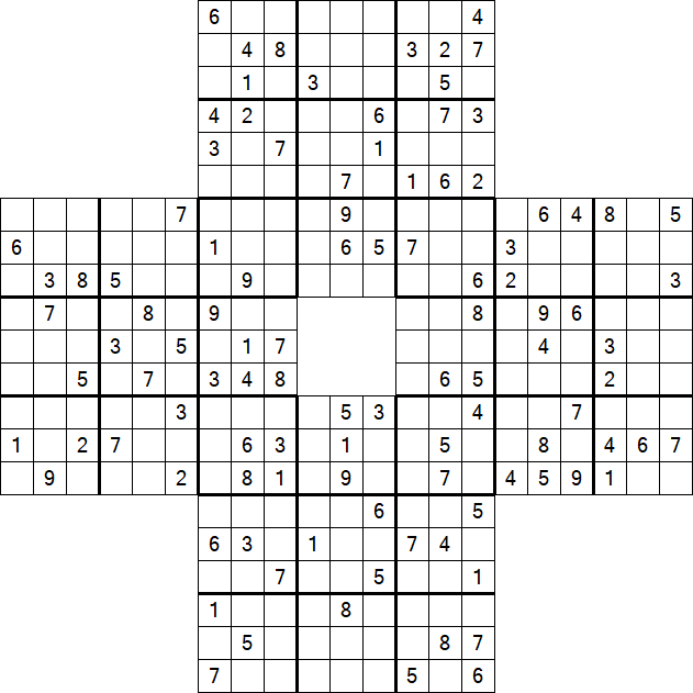 Sohei Sudoku - Difficile