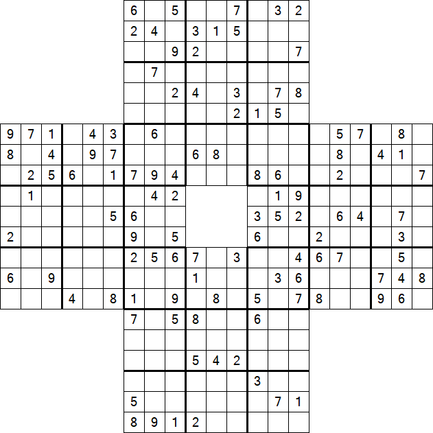 Sohei Sudoku - Difficile