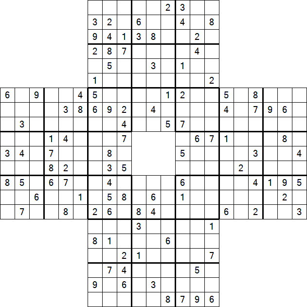 Sohei Sudoku - Difficile