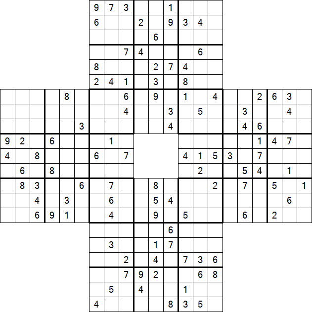 Sohei Sudoku - Difficile