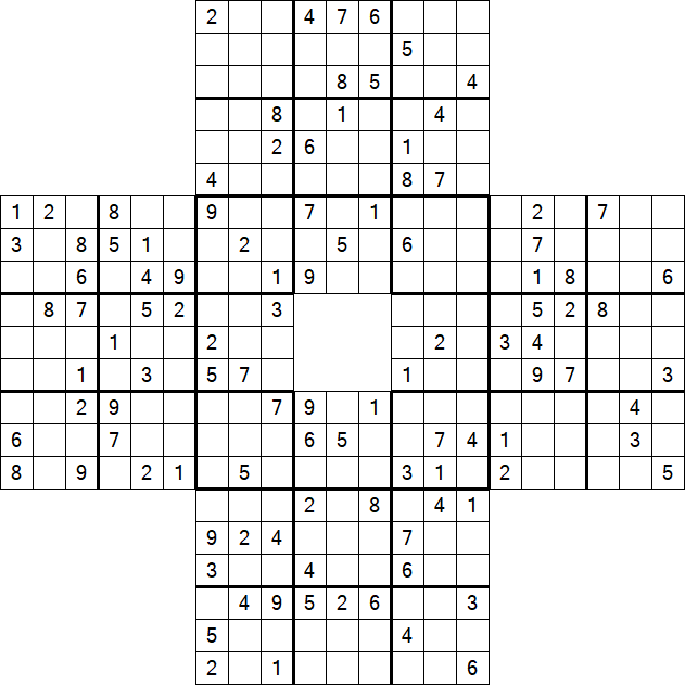 Sohei Sudoku - Difficile