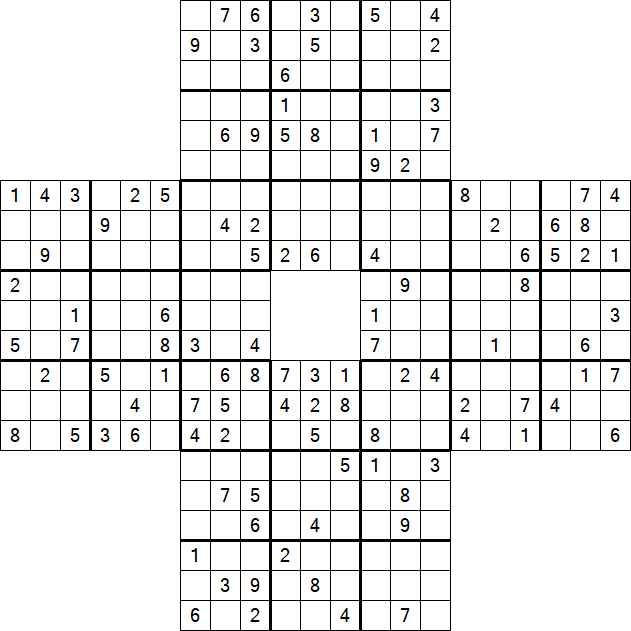 Sohei Sudoku - Difficile