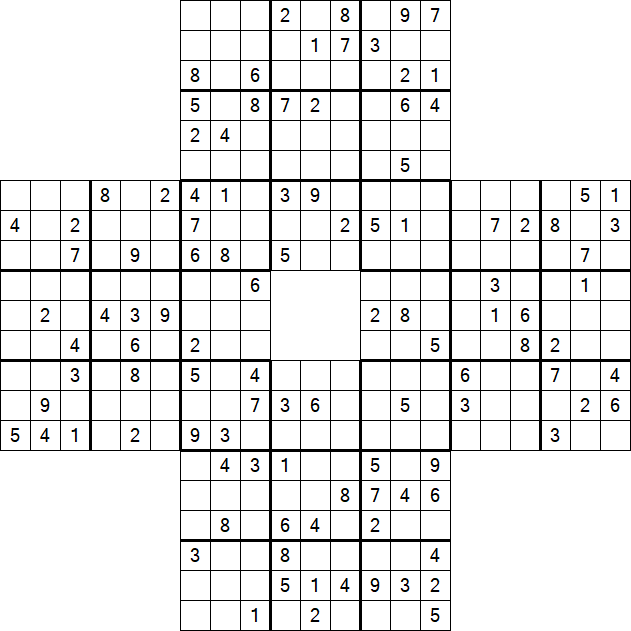 Sohei Sudoku - Difficile