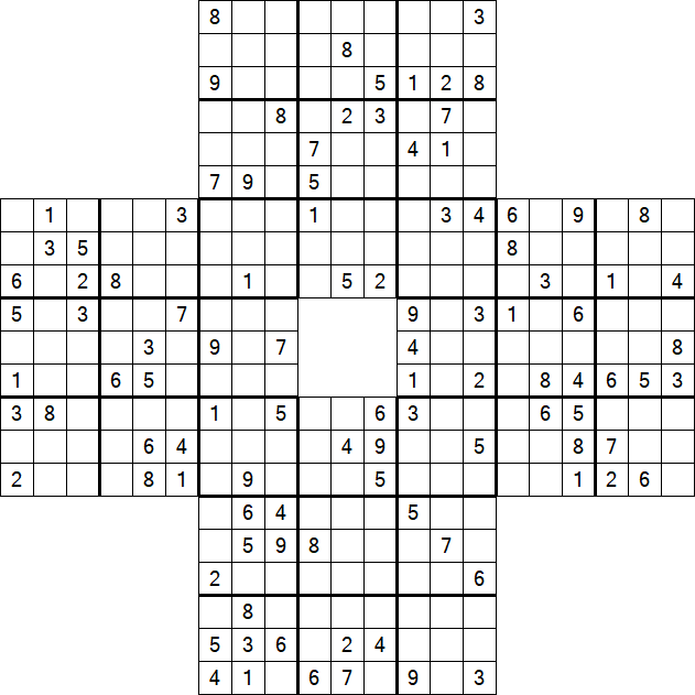 Sohei Sudoku - Difficile