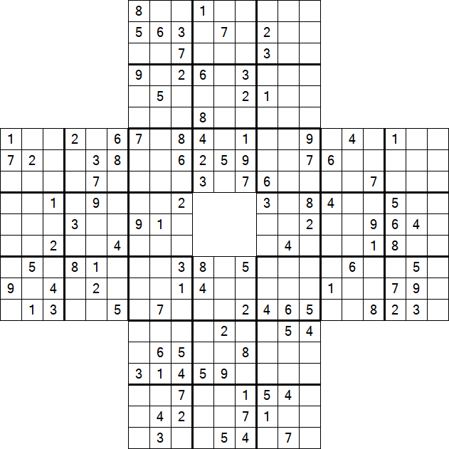 Sohei Sudoku - Difficile