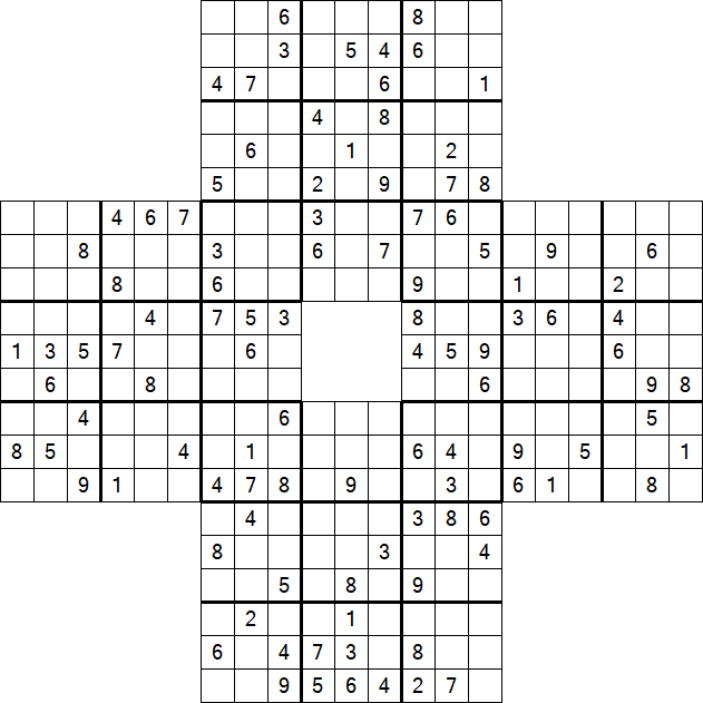 Sohei Sudoku - Difficile