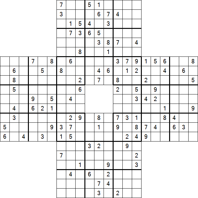 Sohei Sudoku - Difficile