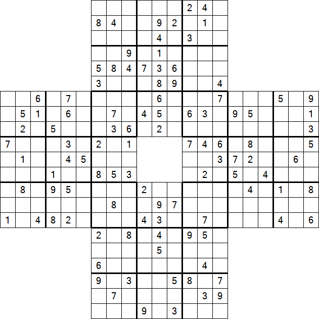 Sohei Sudoku - Difficile