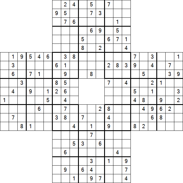 Sohei Sudoku - Difficile