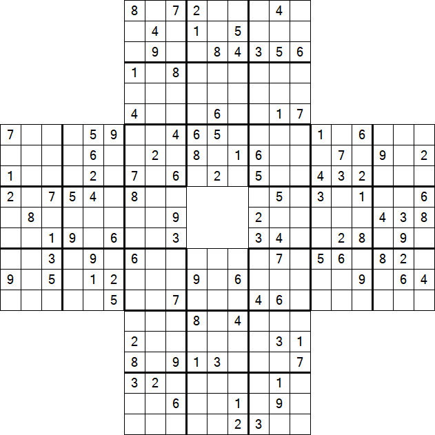 Sohei Sudoku - Difficile