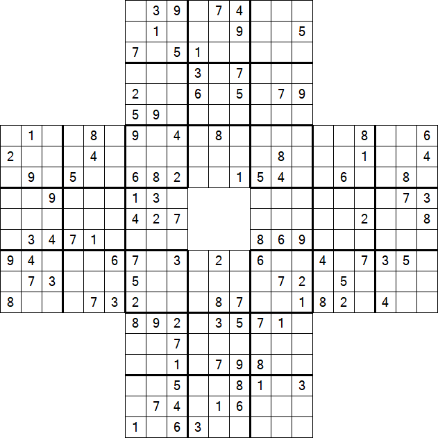 Sohei Sudoku - Difficile