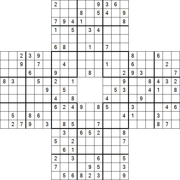 Sohei Sudoku - Difficile