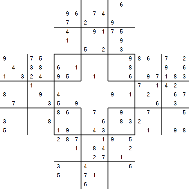 Sohei Sudoku - Difficile