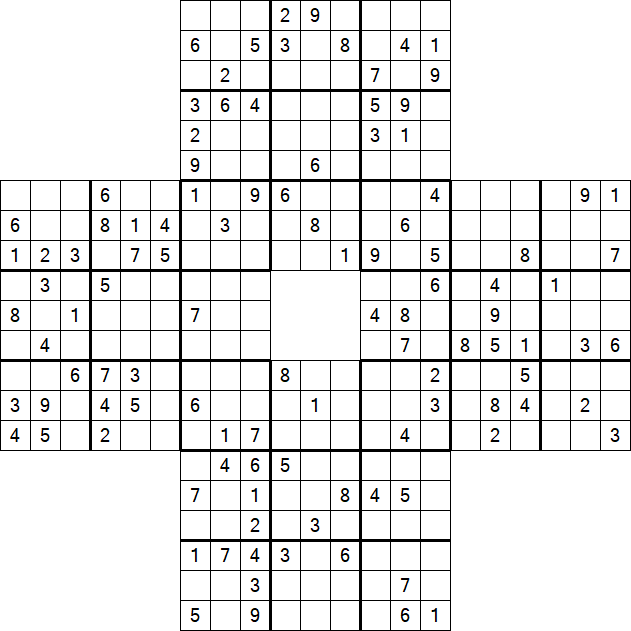 Sohei Sudoku - Difficile