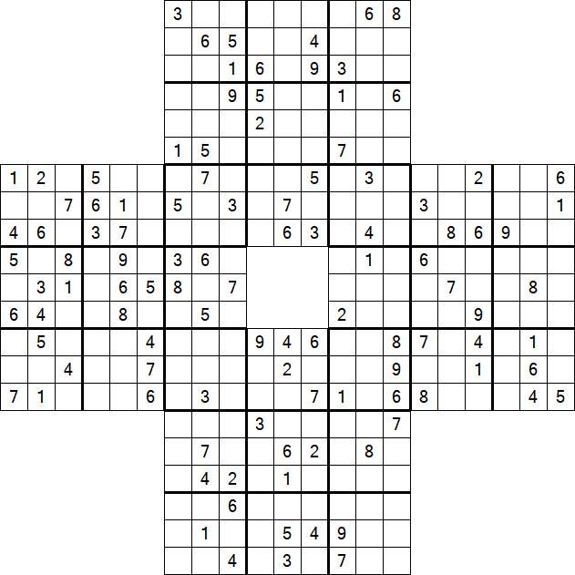 Sohei Sudoku - Difficile