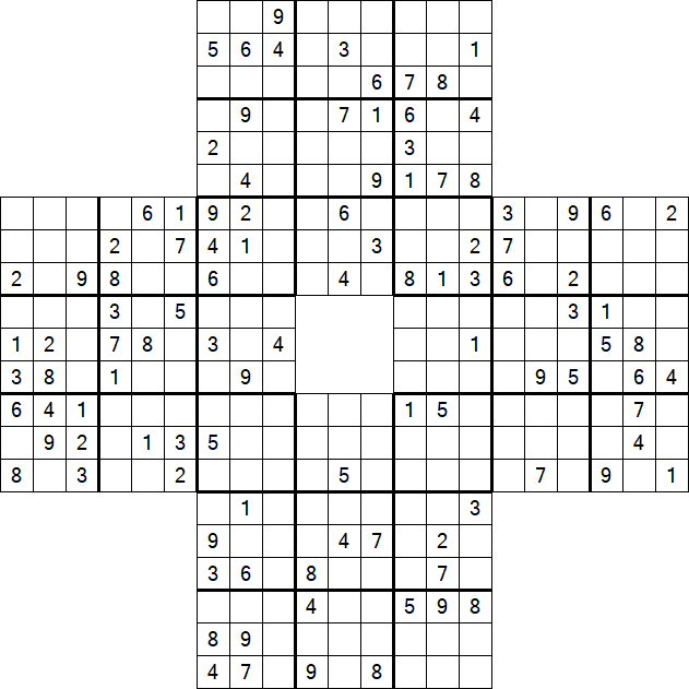 Sohei Sudoku - Difficile