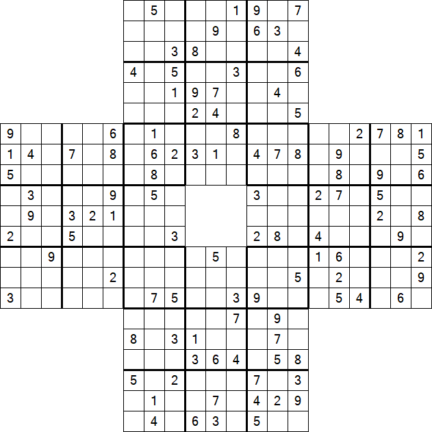 Sohei Sudoku - Difficile