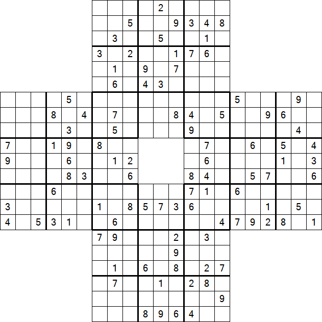 Sohei Sudoku - Difficile