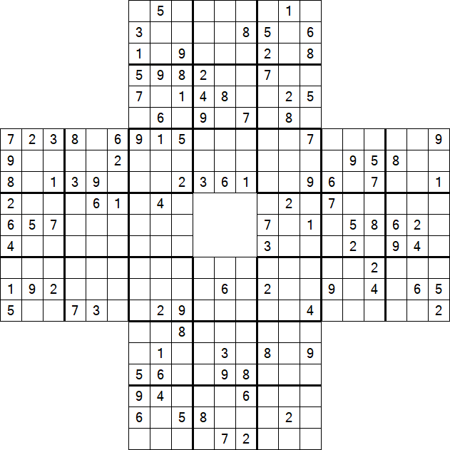 Sohei Sudoku - Difficile