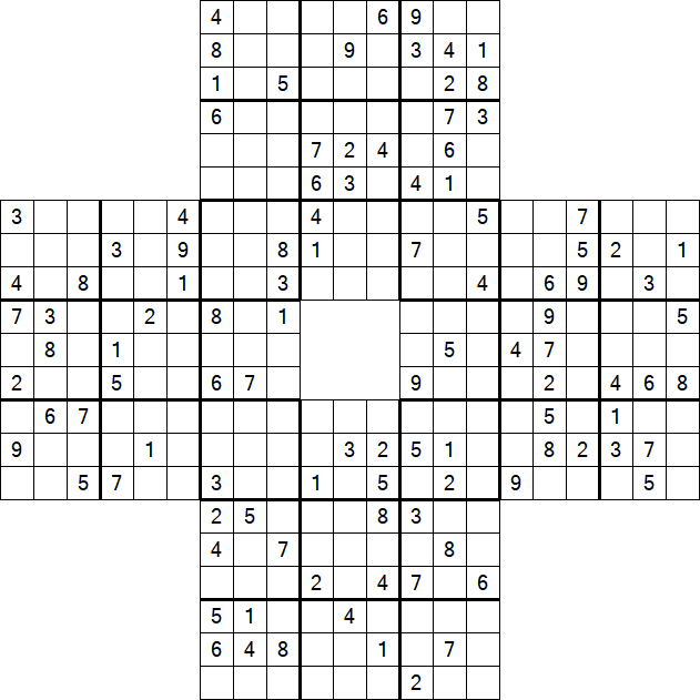 Sohei Sudoku - Difficile