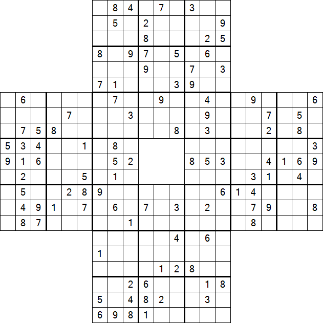 Sohei Sudoku - Difficile