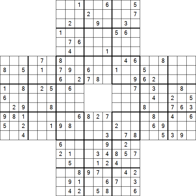 Sohei Sudoku - Difficile