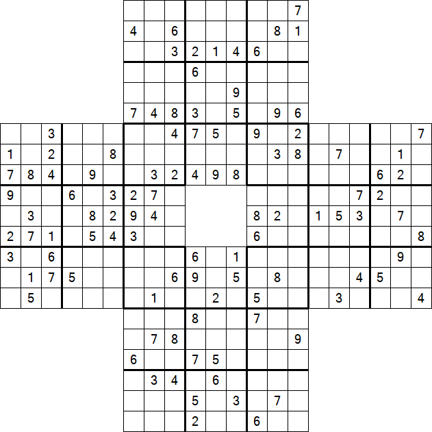 Sohei Sudoku - Difficile