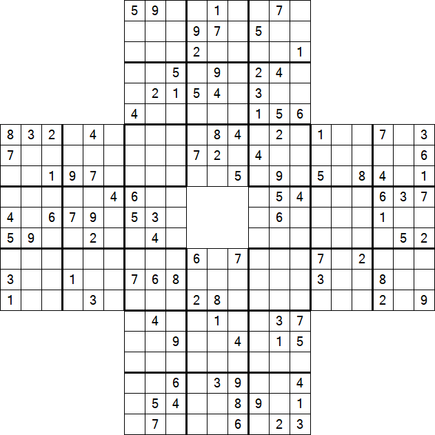 Sohei Sudoku - Difficile