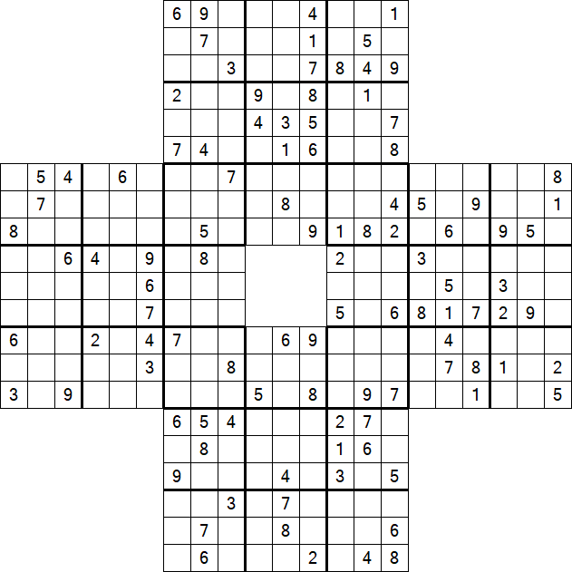 Sohei Sudoku - Difficile